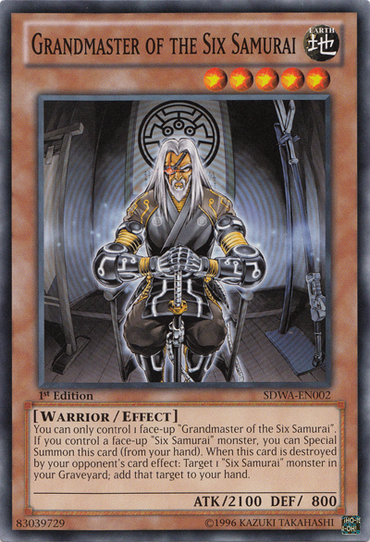 Grandmaster of the Six Samurai [SDWA-EN002] Common 