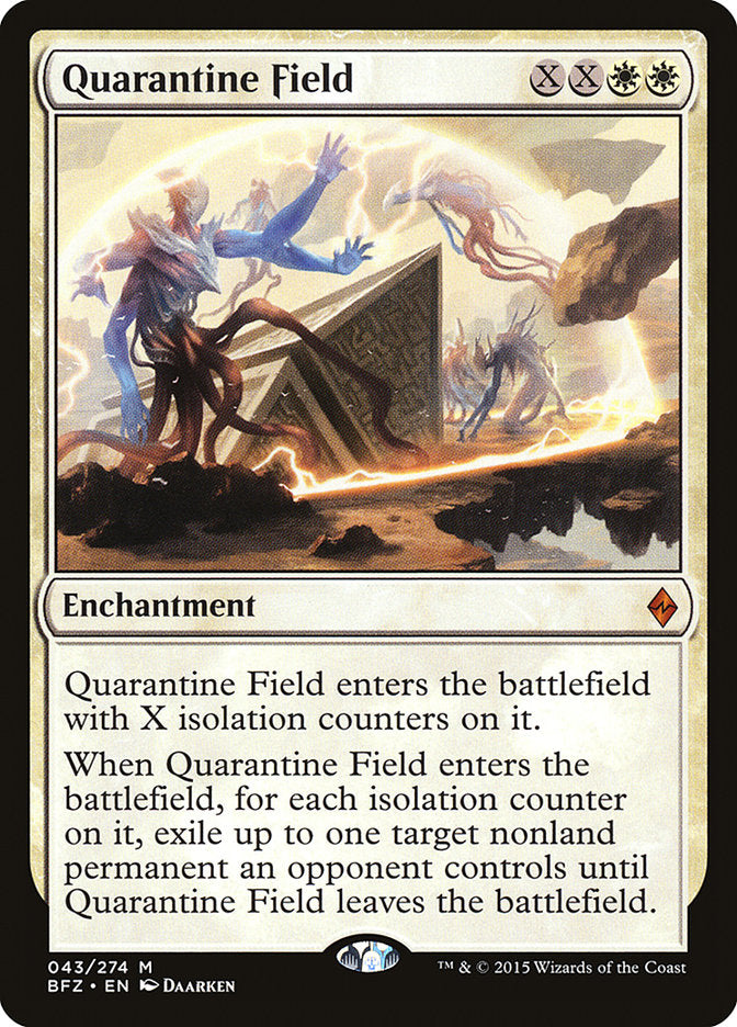 Quarantine Field [Battle for Zendikar] 