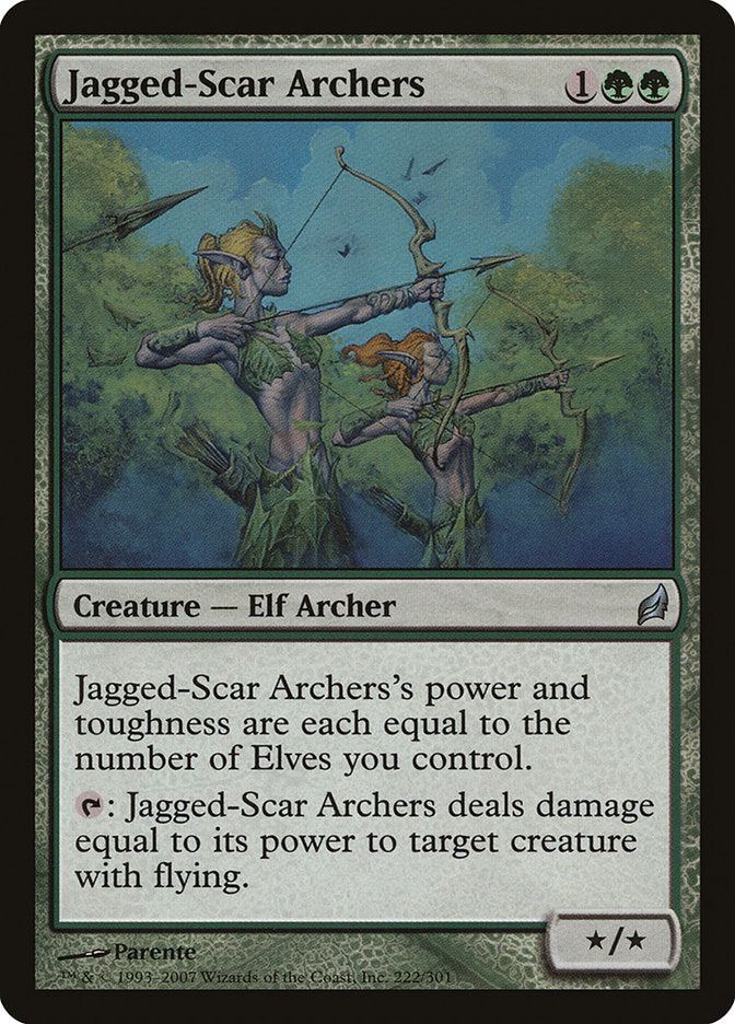 Jagged-Scar Archers [Lorwyn] 