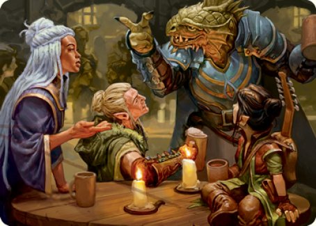 You Meet in a Tavern Art Card [Dungeons & Dragons: Adventures in the Forgotten Realms Art Series] 