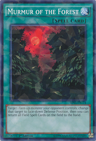 Murmur of the Forest [BP03-EN174] Shatterfoil Rare 