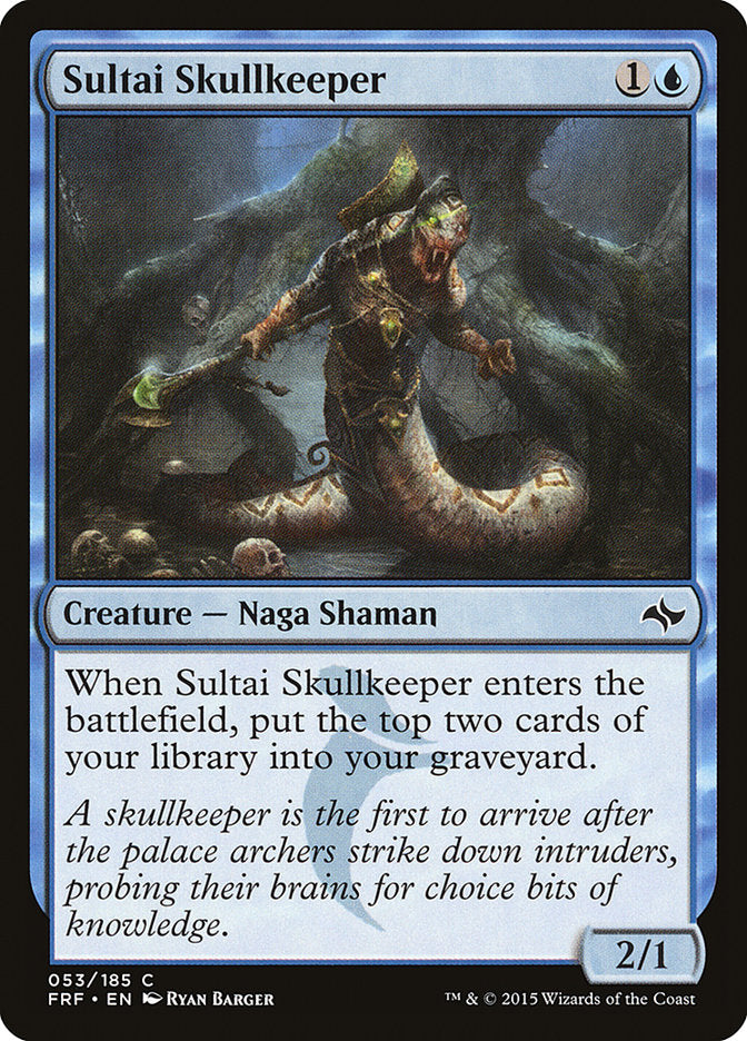 Sultai Skullkeeper [Fate Reforged] 