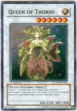 Queen of Thorns [CSOC-EN042] Super Rare 