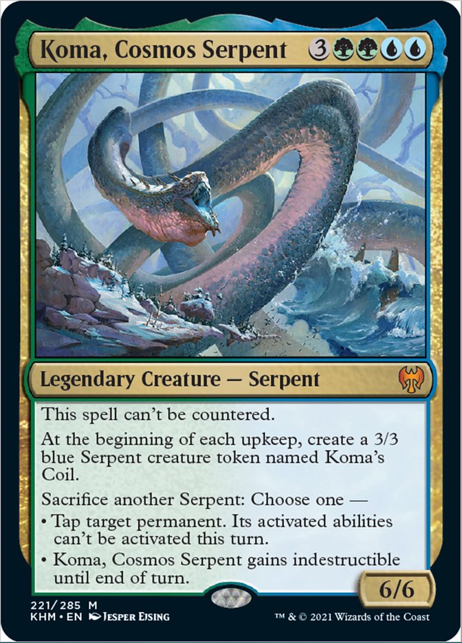 Koma, Cosmos Serpent [Kaldheim] 