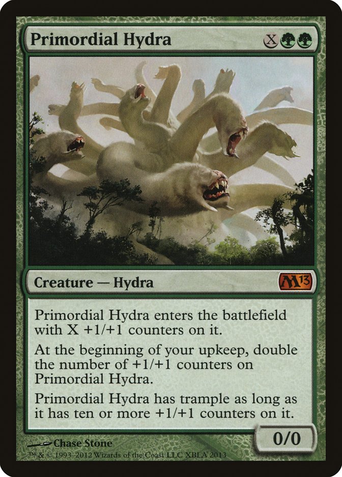 Primordial Hydra (Duels of the Planeswalkers Promos) [Duels of the Planeswalkers Promos 2013] 