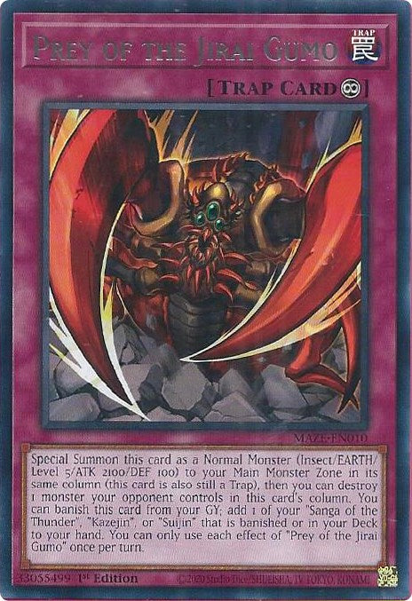 Prey of the Jirai Gumo [MAZE-EN010] Rare 