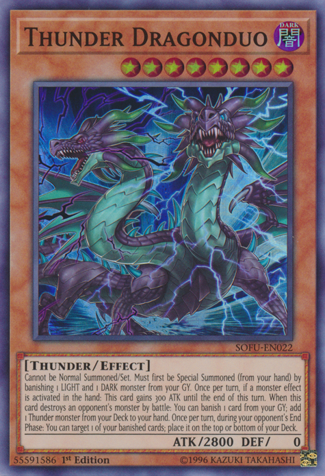 Thunder Dragonduo [SOFU-EN022] Super Rare 