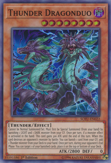 Thunder Dragonduo [SOFU-EN022] Super Rare 