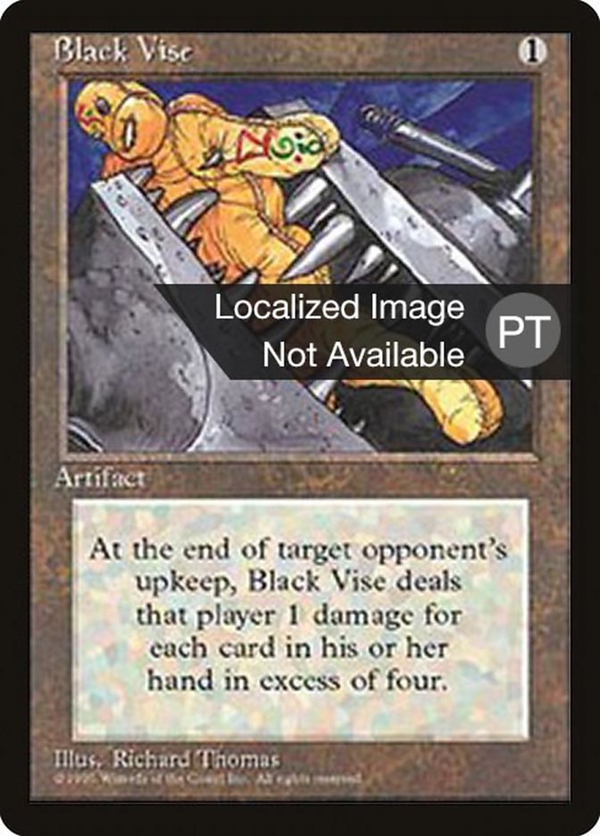 Black Vise [Fourth Edition (Foreign Black Border)] 