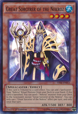 Great Sorcerer of the Nekroz [THSF-EN011] Super Rare 