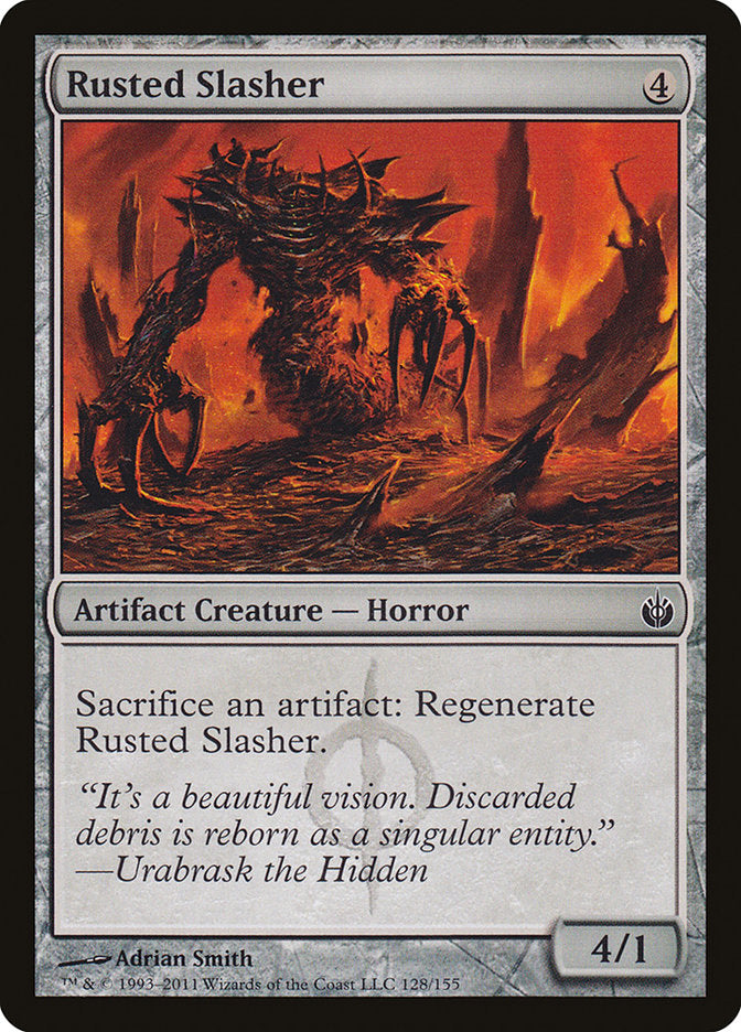 Rusted Slasher [Mirrodin Besieged] 