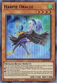 Harpie Oracle (Purple) [LDS2-EN077] Ultra Rare 