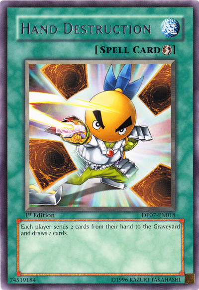 Hand Destruction [DP07-EN018] Rare 
