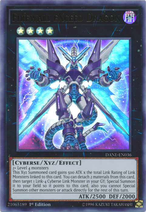 Firewall eXceed Dragon [DANE-EN036] Ultra Rare 