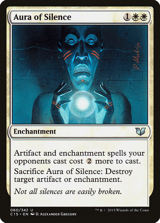 Aura of Silence [Commander 2015] 