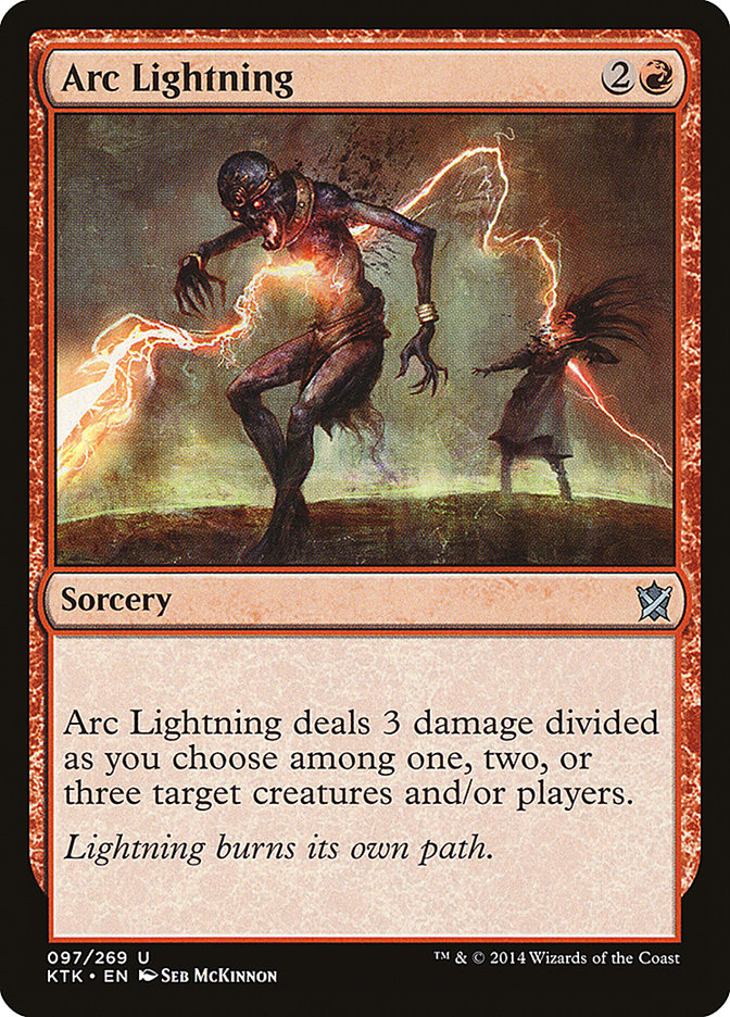 Arc Lightning [Khans of Tarkir] 