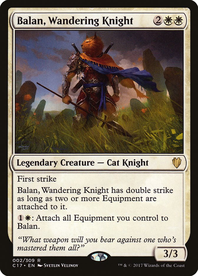 Balan, Wandering Knight [Commander 2017] 