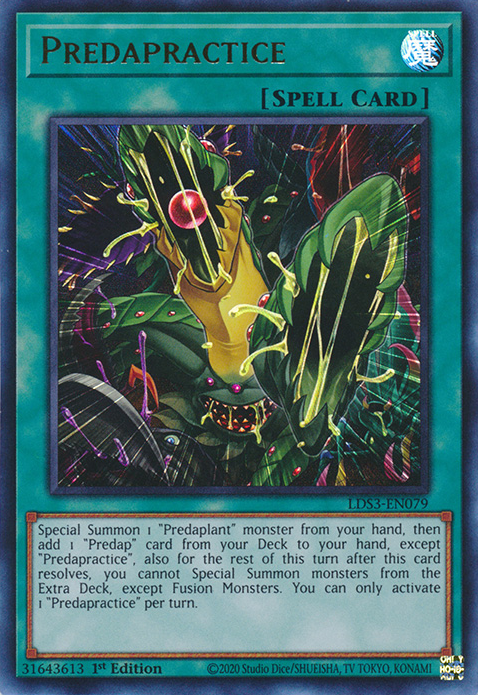 Predapractice [LDS3-EN079] Ultra Rare 