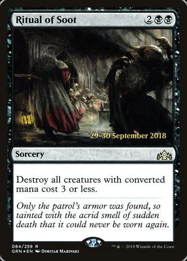 Ritual of Soot [Guilds of Ravnica Prerelease Promos] 