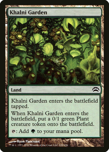 Khalni Garden [Planechase 2012] 