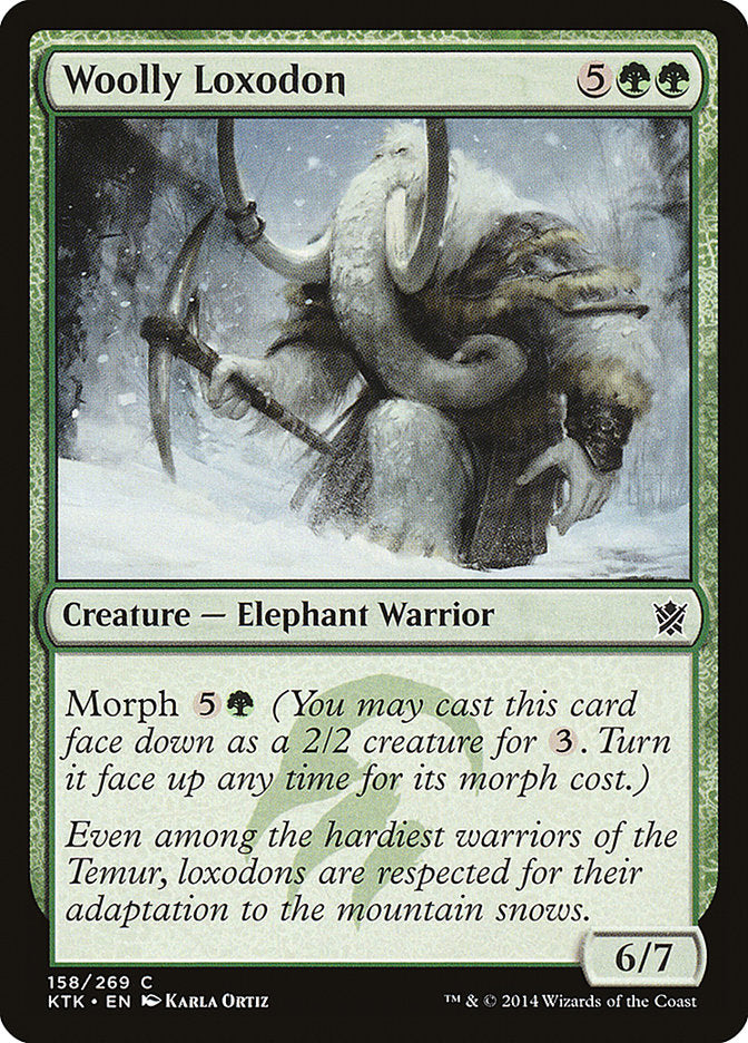 Woolly Loxodon [Khans of Tarkir] 