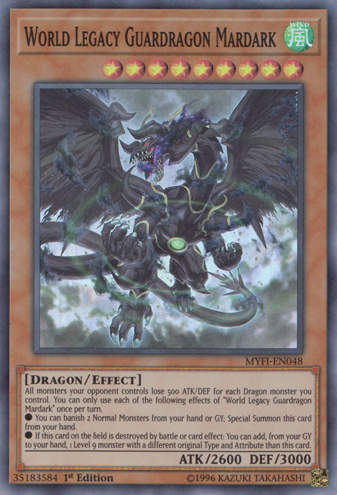World Legacy Guardragon Mardark [MYFI-EN048] Super Rare 
