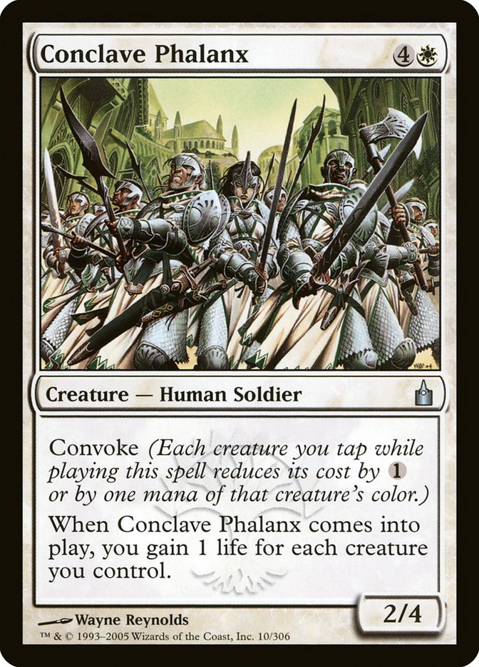 Phalanx Conclave [Ravnica: City of Guilds] 