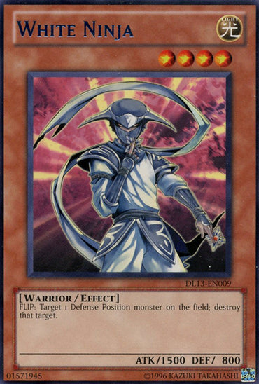 White Ninja (Blue) [DL13-EN009] Rare 