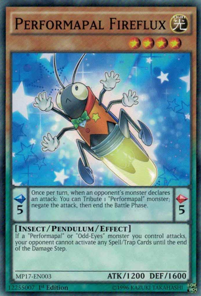 Performapal Fireflux [MP17-EN003] Common 