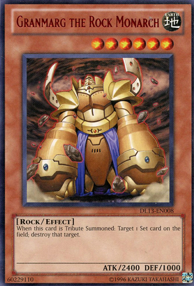Granmarg the Rock Monarch (Red) [DL13-EN008] Rare 