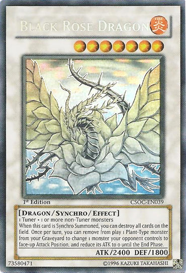 Black Rose Dragon [CSOC-EN039] Ghost Rare 