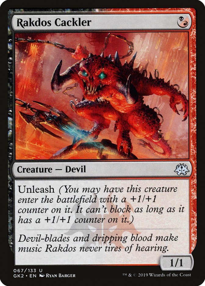 Rakdos Cackler [Ravnica Allegiance Guild Kit] 