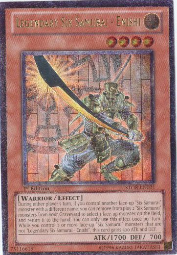 Legendary Six Samurai - Enishi [STOR-EN021] Ultimate Rare 