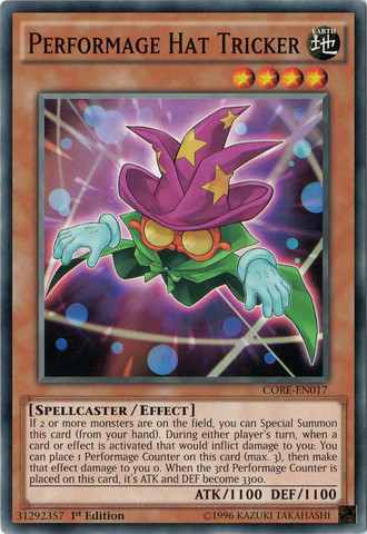 Performage Hat Tricker [CORE-EN017] Common 