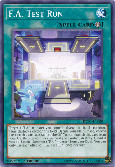 FA Test Run [EXFO-EN089] Common 