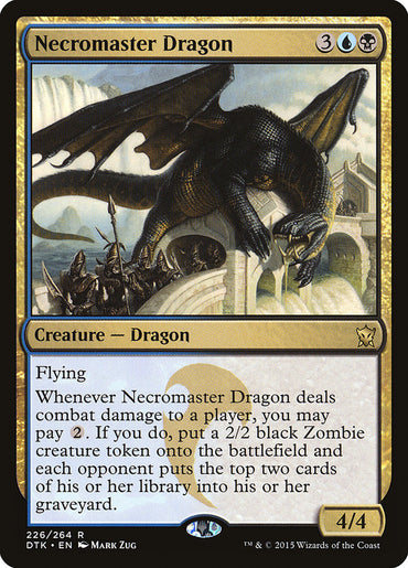 Necromaster Dragon [Dragons of Tarkir] 