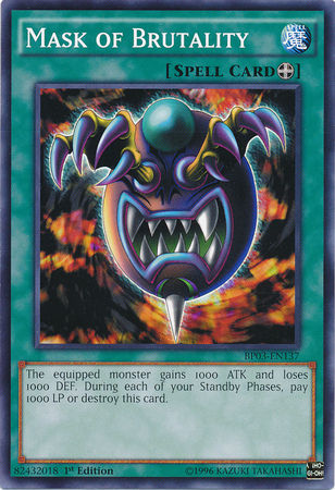 Mask of Brutality [BP03-EN137] Common 