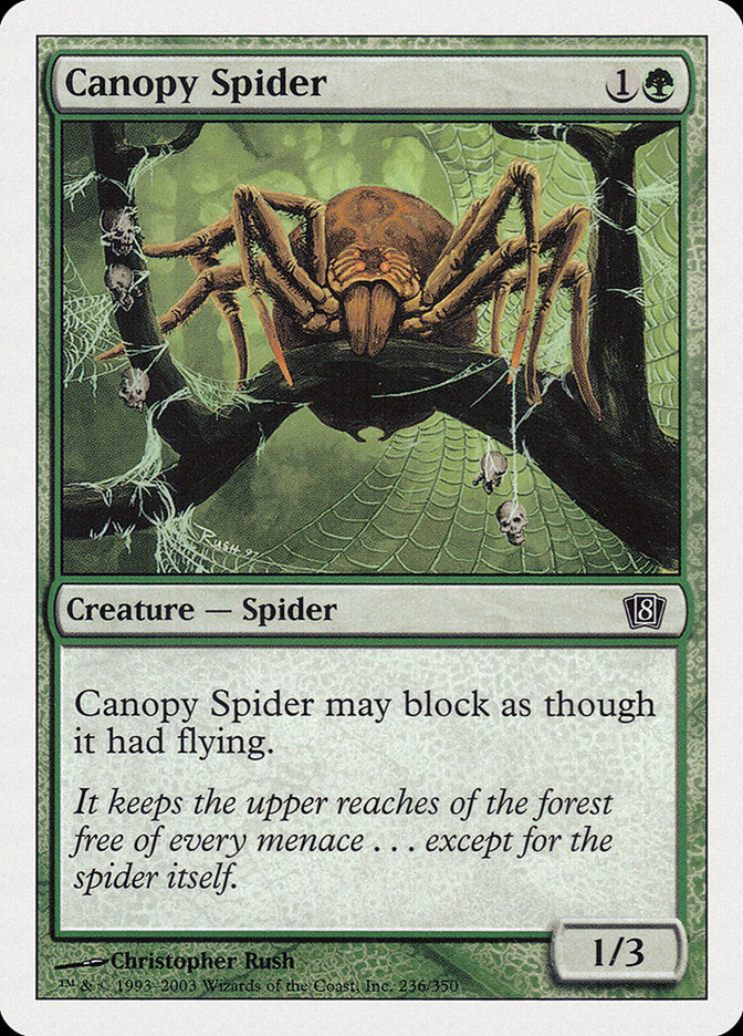 Canopy Spider [Eighth Edition] 