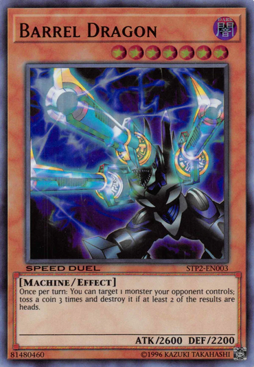 Barrel Dragon [STP2-EN003] Ultra Rare 