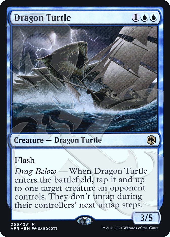 Dragon Turtle (Ampersand Promo) [Dungeons & Dragons: Adventures in the Forgotten Realms Promos] 