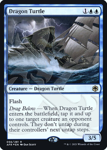 Dragon Turtle (Ampersand Promo) [Dungeons &amp; Dragons: Adventures in the Forgotten Realms Promos] 