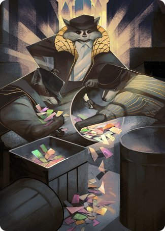 Masked Bandits Art Card [Streets of New Capenna Art Series] 