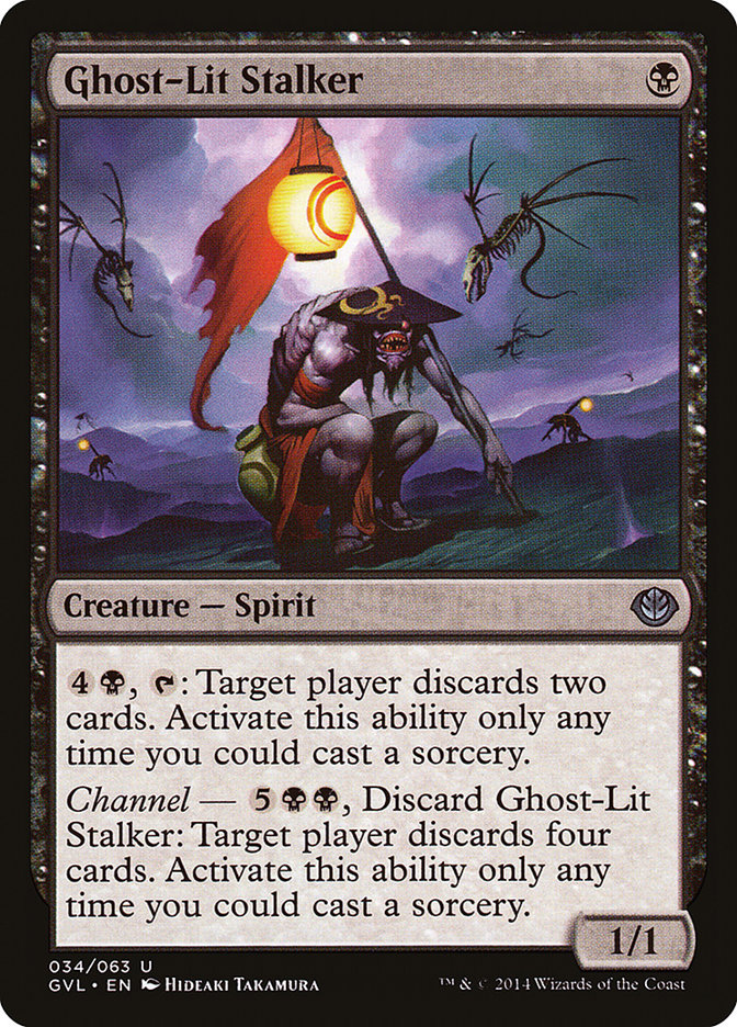 Ghost-Lit Stalker (Garruk vs. Liliana) [Duel Decks Anthology] 