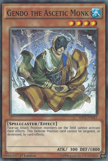 Gendo the Ascetic Monk [SHVI-EN041] Common 