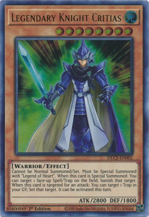 Legendary Knight Critias [DLCS-EN002] Ultra Rare 