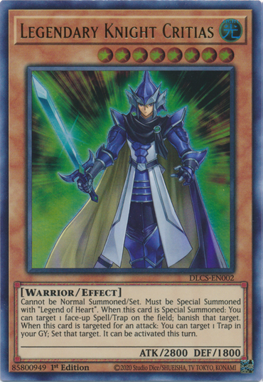 Legendary Knight Critias [DLCS-EN002] Ultra Rare 