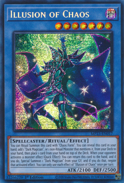 Illusion of Chaos [MP23-EN017] Prismatic Secret Rare 