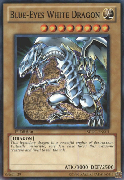 Blue-Eyes White Dragon [SDDC-EN004] Common 