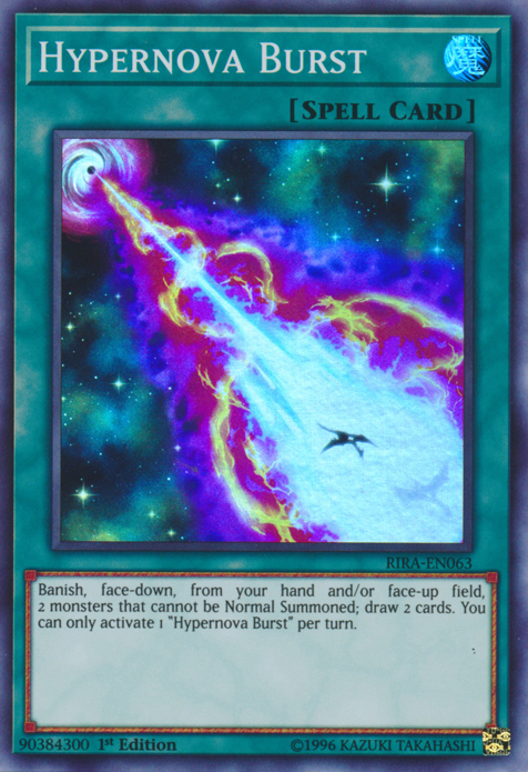 Hypernova Burst [RIRA-EN063] Super Rare 