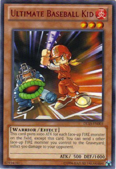 Ultimate Baseball Kid (Red) [DL15-EN003] Rare 